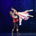 Affectionate gaze- ballet Ã¢â¬ÅOne Thousand and One NightsÃ¢â¬Â Royalty Free Stock Photo